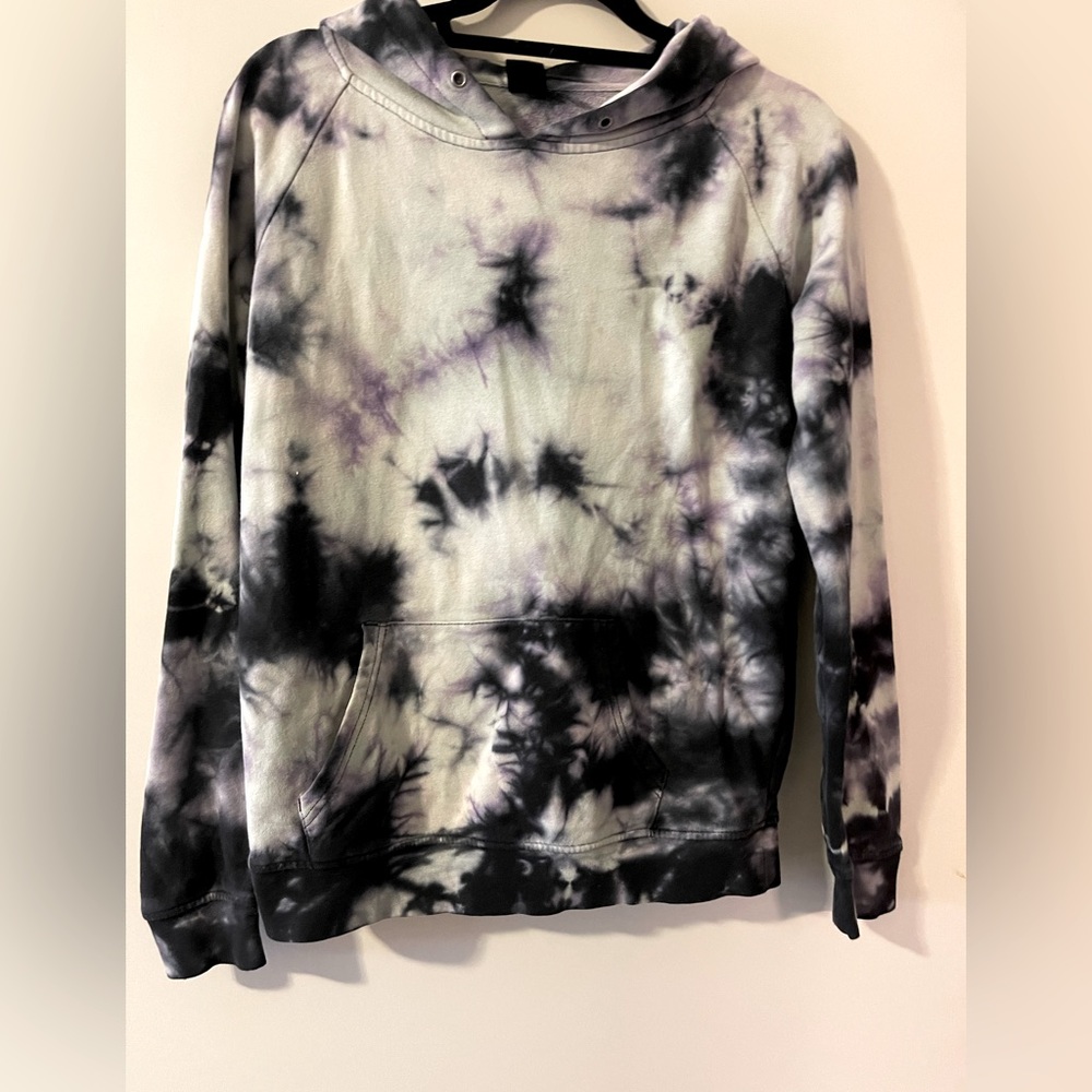 Zine tie dye hoodie